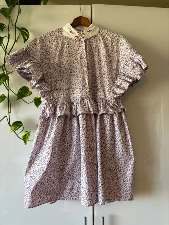 VIVETTA Kleid mit Statement Kragen Gr. 40