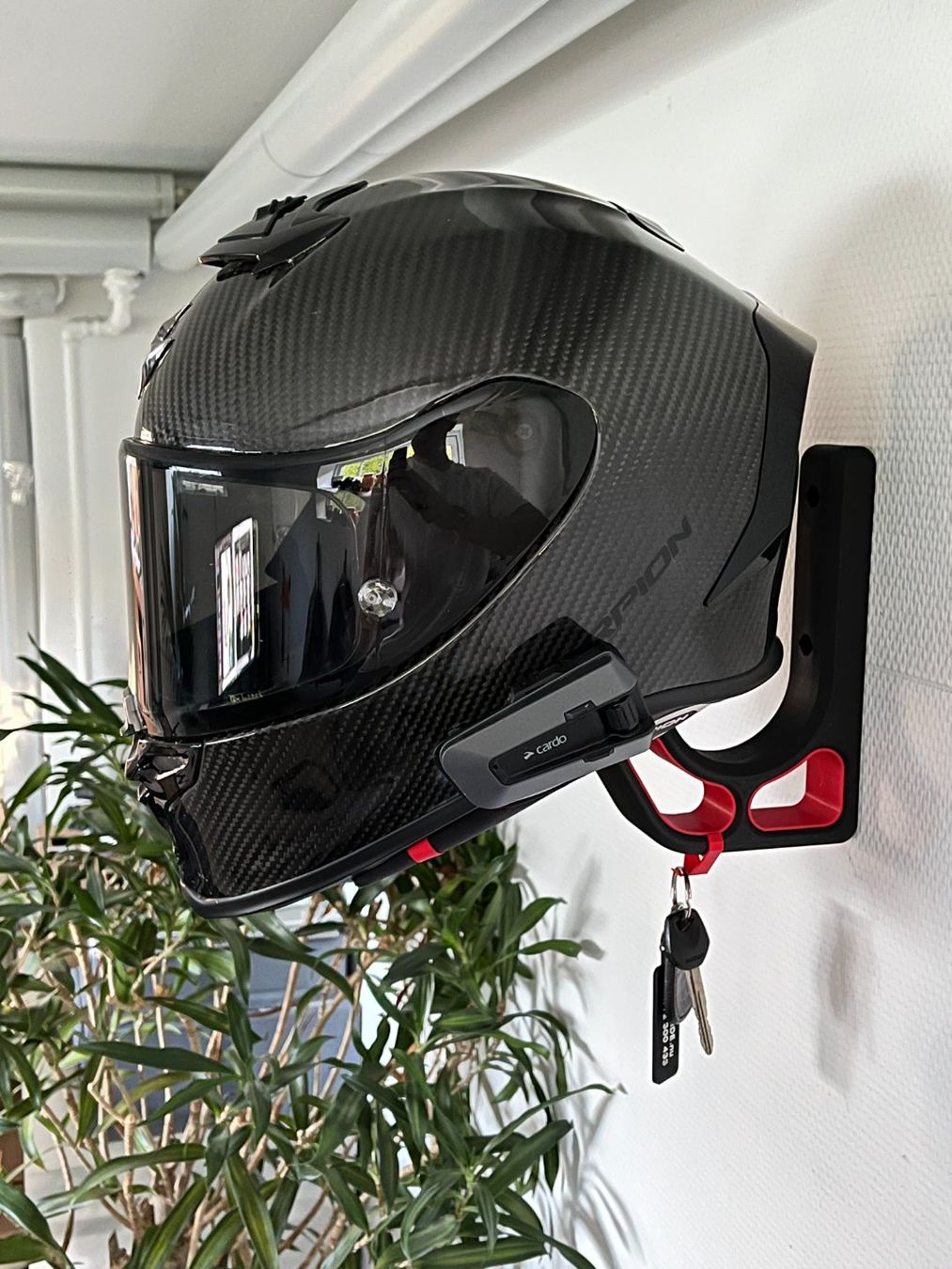 Supporti a parete: Motorradhelm Halterung – Nuovo (secondo la descrizione) da Lanzenhäusern venduto da AmmannCustoms 9