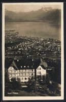 Mont Pélerin, Ortsansicht mit Gebäude 