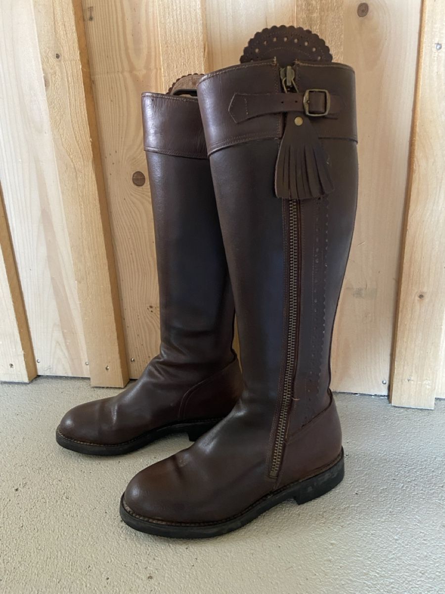 Sattel & Sattelzubehör: Spanische Reitstiefel Grösse 38 – Gebraucht aus Lützelflüh-Goldb von Cashew8