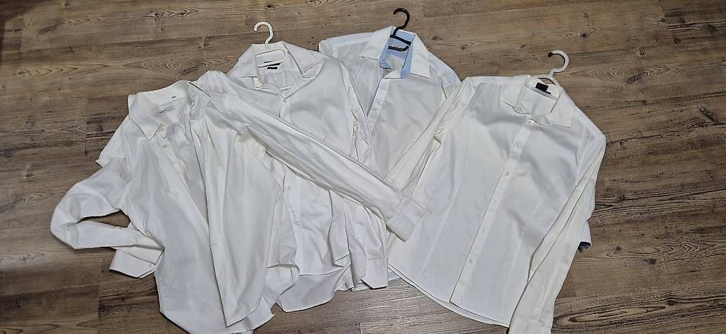Camicie: 4x weisse Business Hemden – Usato da Horw venduto da Row707 1