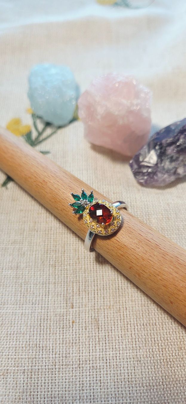 Anelli: NEW - S925 Citrine Ring (Adjustable) – Nuovo (secondo la descrizione) da Zürich venduto da cin_wcf6 2