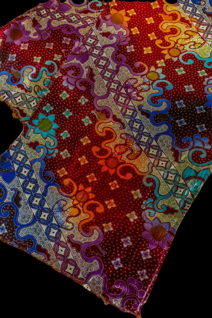 Tessuti: Batik-Tulis-Stoff – Nuovo (secondo la descrizione) da Romanshorn venduto da ras_b6lp 3