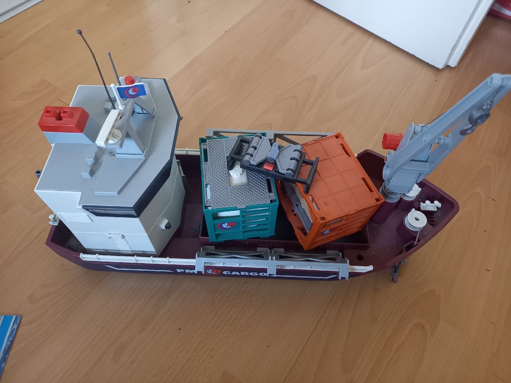Playmobil Giocattoli: Pm Cargo Playmobil  Containerschiff – Usato da Lengnau BE venduto da nic_ybc5 1