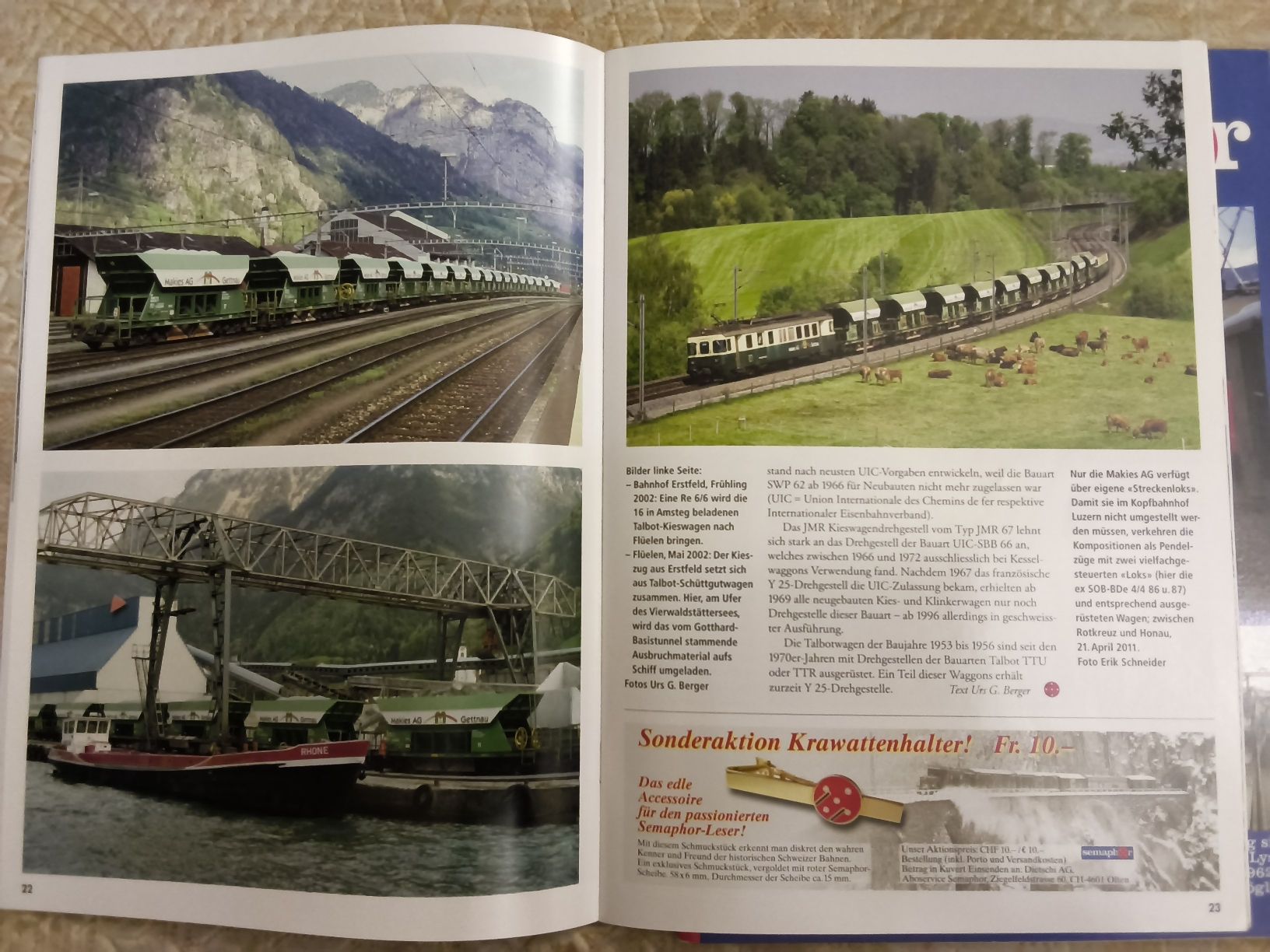Riviste & Magazine: 2er Set Eisenbahn-Hefte Semaphor 2012 Frühling/Sommer – Usato da Hallau venduto da histoiremerveilleuse 8