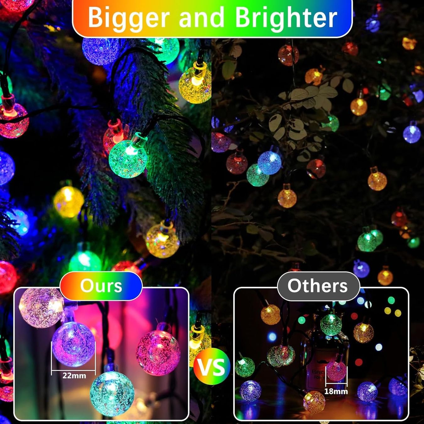 Lichterketten & Leisten: Lichterkette Außen Solar Wetterfest, 30 LED – Neu und originalverpackt aus Nuglar von SaleRitter 3