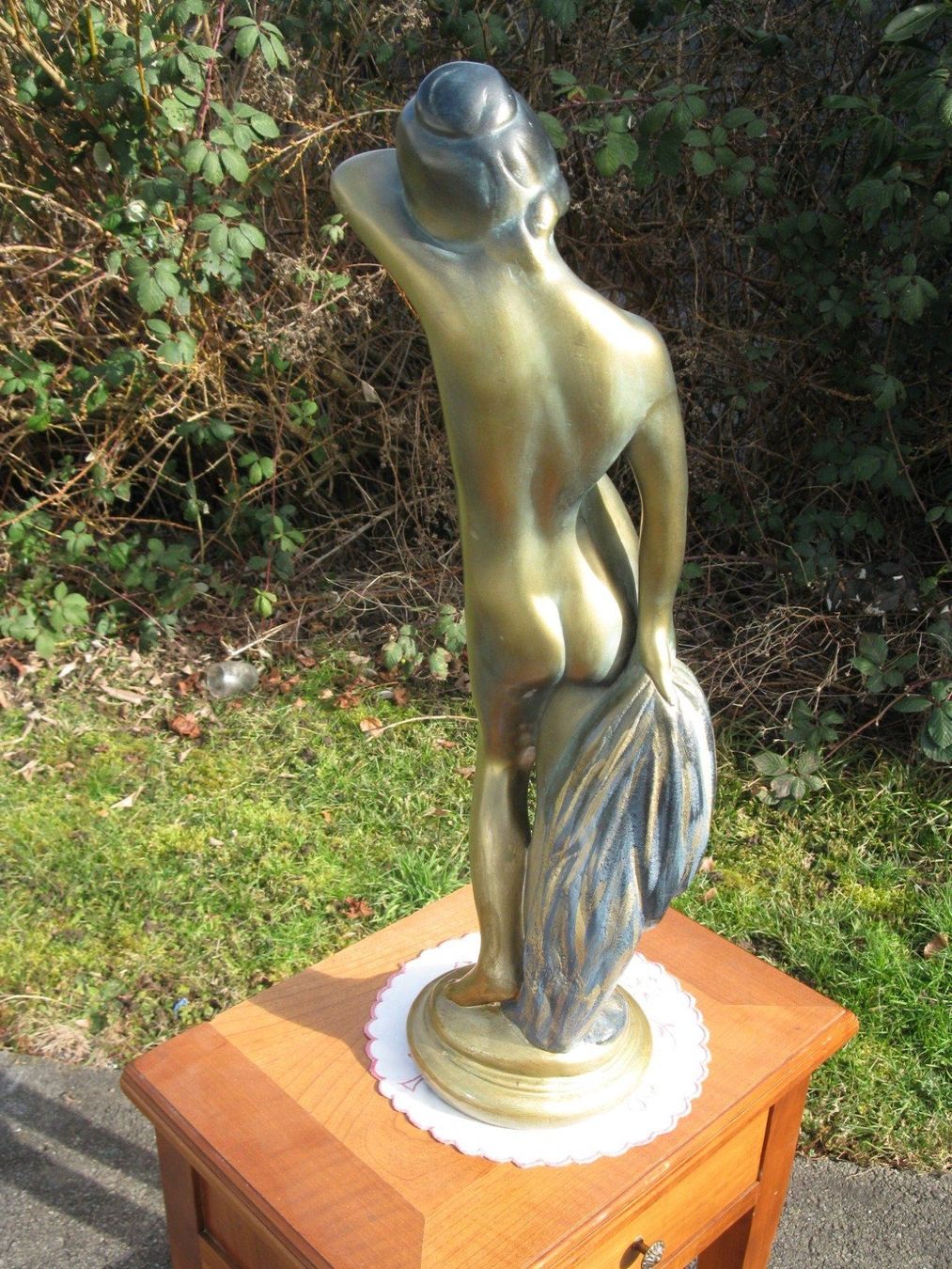 Sculture & Statue: Stehender Frauenakt – Usato da Altstätten venduto da antikundart 3