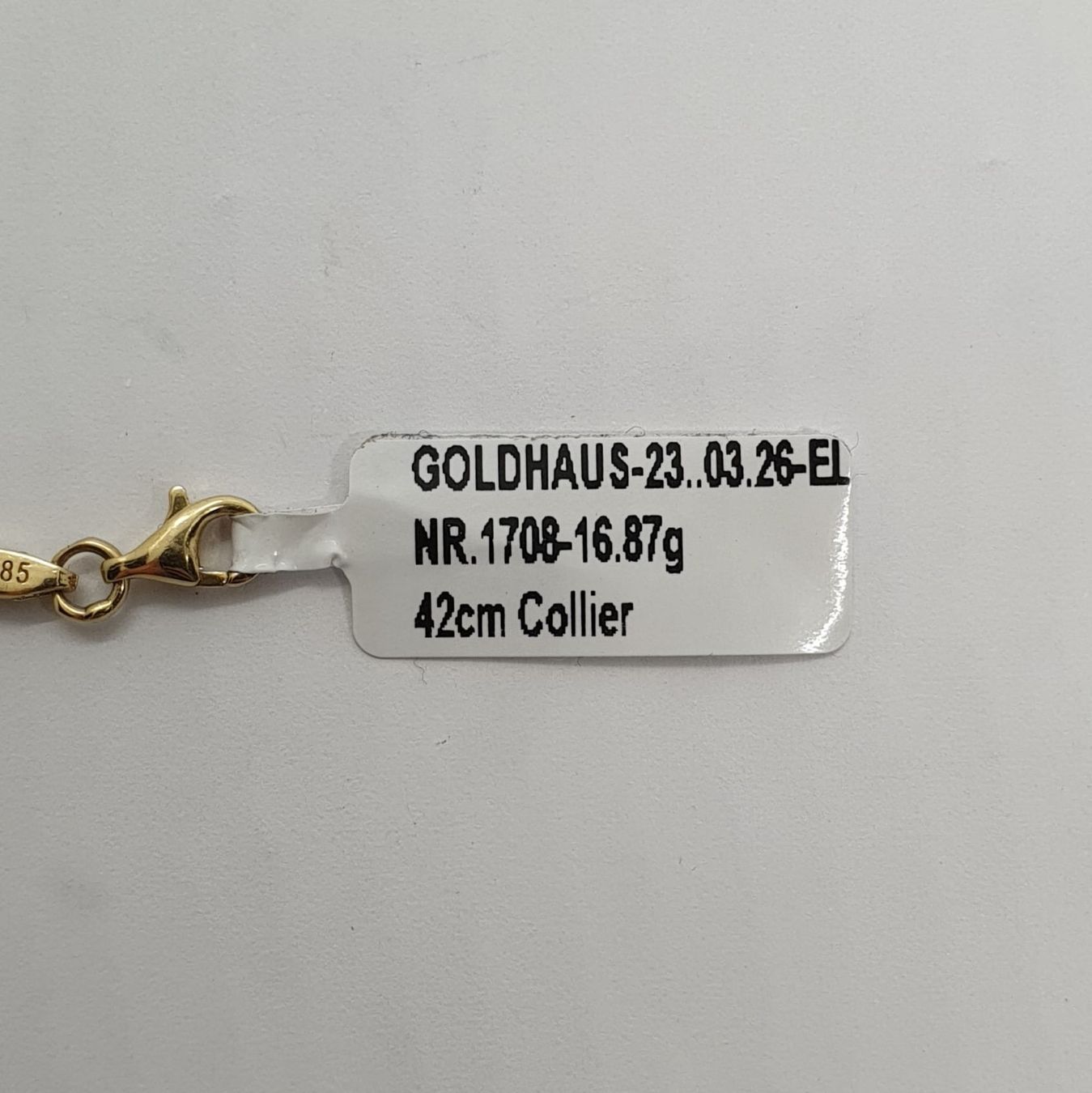 Catenine: Echt 14K Gold Collier – Usato da Luzern venduto da Goldhaus-Luzern 3