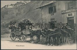 GR Flüela Hospitz - Post - Postkutsche - Pass - Susch - Süs