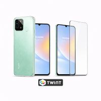 Silikonhülle Transparent mit glas Für Xiaomi Redmi Series