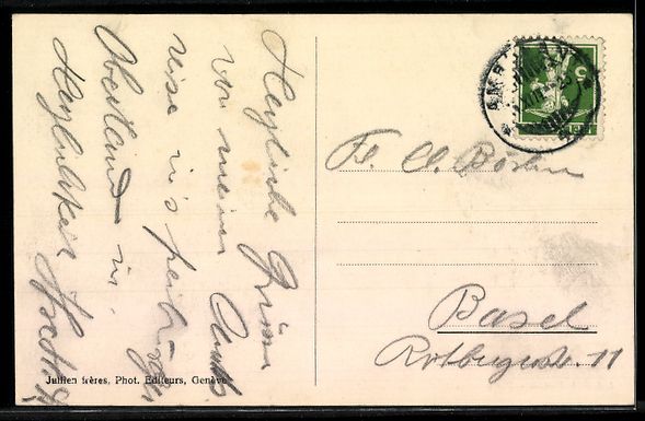 Cartes postales: AK Romont, Vue générale – D'occasion à Berlin par bartko-reher 1