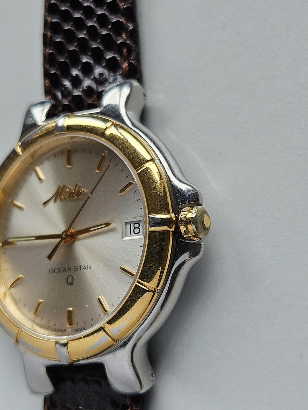 Mido Orologi: 312 Mido Ocean Star Date Quartz – Usato da Berikon venduto da mmm21 2