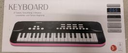 Keyboard 37 Tasten rosa 3 Oktaven neuwertig