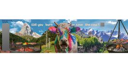Swiss Crypto Stamp CHLI 3.0 – Regenbogen / Arc-en-ciel