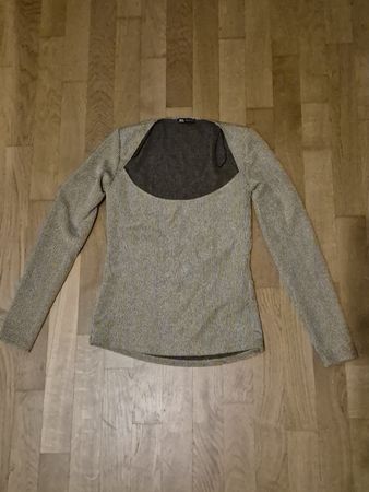 Zara Knit Top - Stylish & Warm, Size M, Never used
