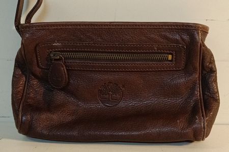 Handtasche Timberland aus Leder, Braun (nov166)