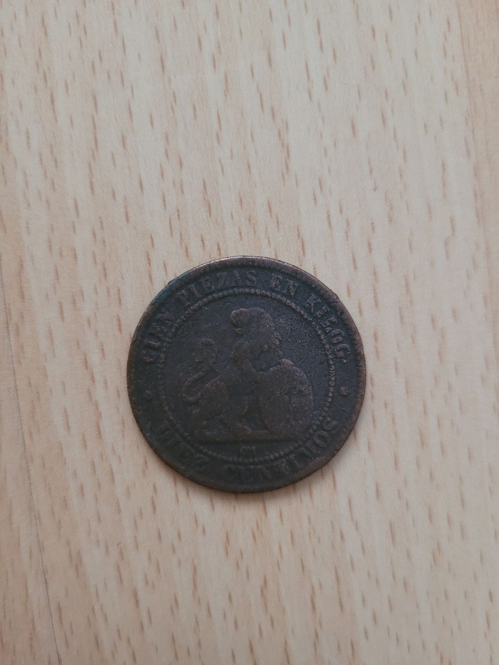 Tutti le monete: diez gramos 1870 diez centimos spanien – Usato da Inwil venduto da Flower2325 1