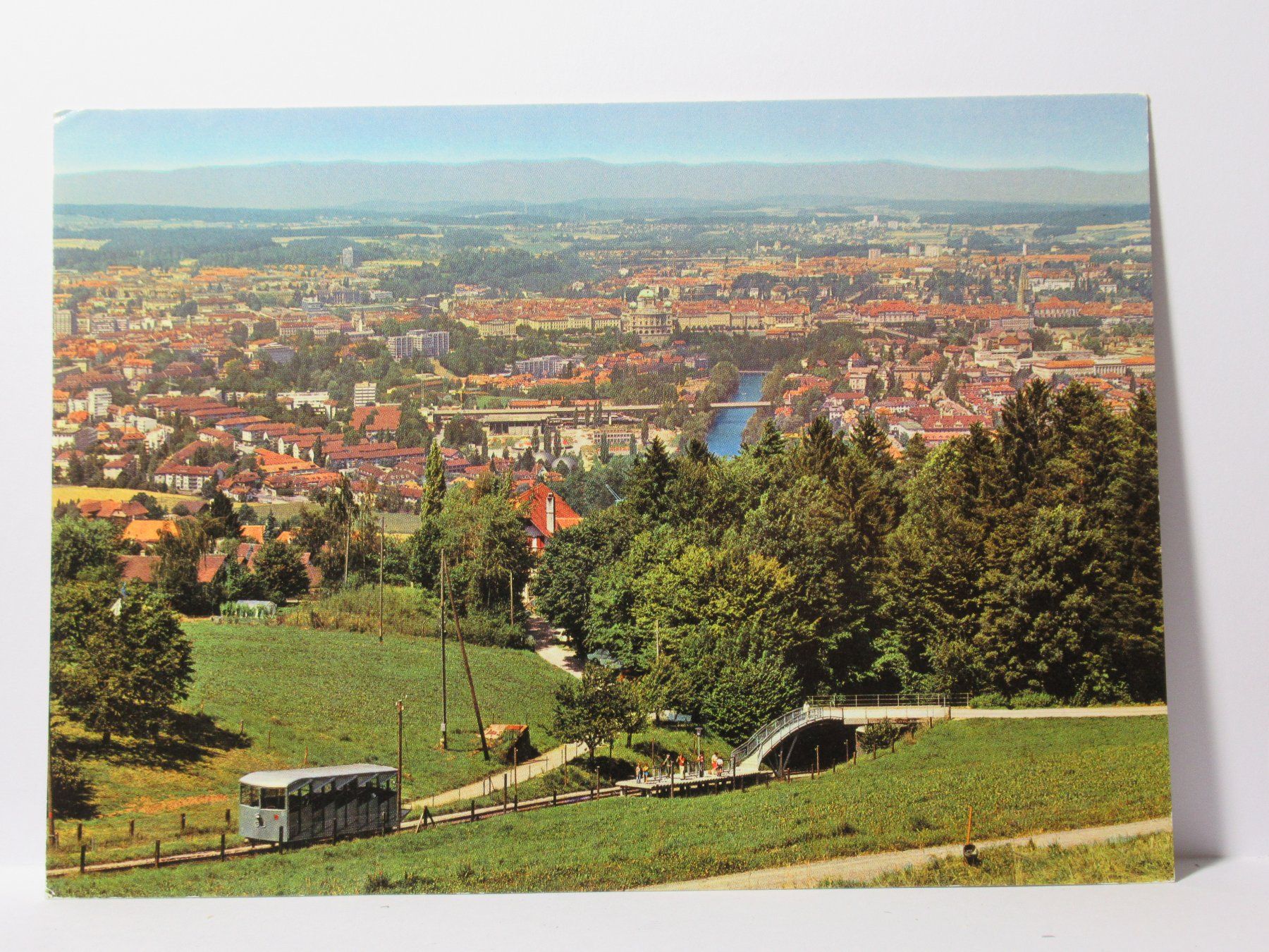 Ansichtskarten: Bern , Blick vom Gurten, Bergbahn – Neu (gemäss Beschreibung) aus Grenchen von Bluemchen1900 1