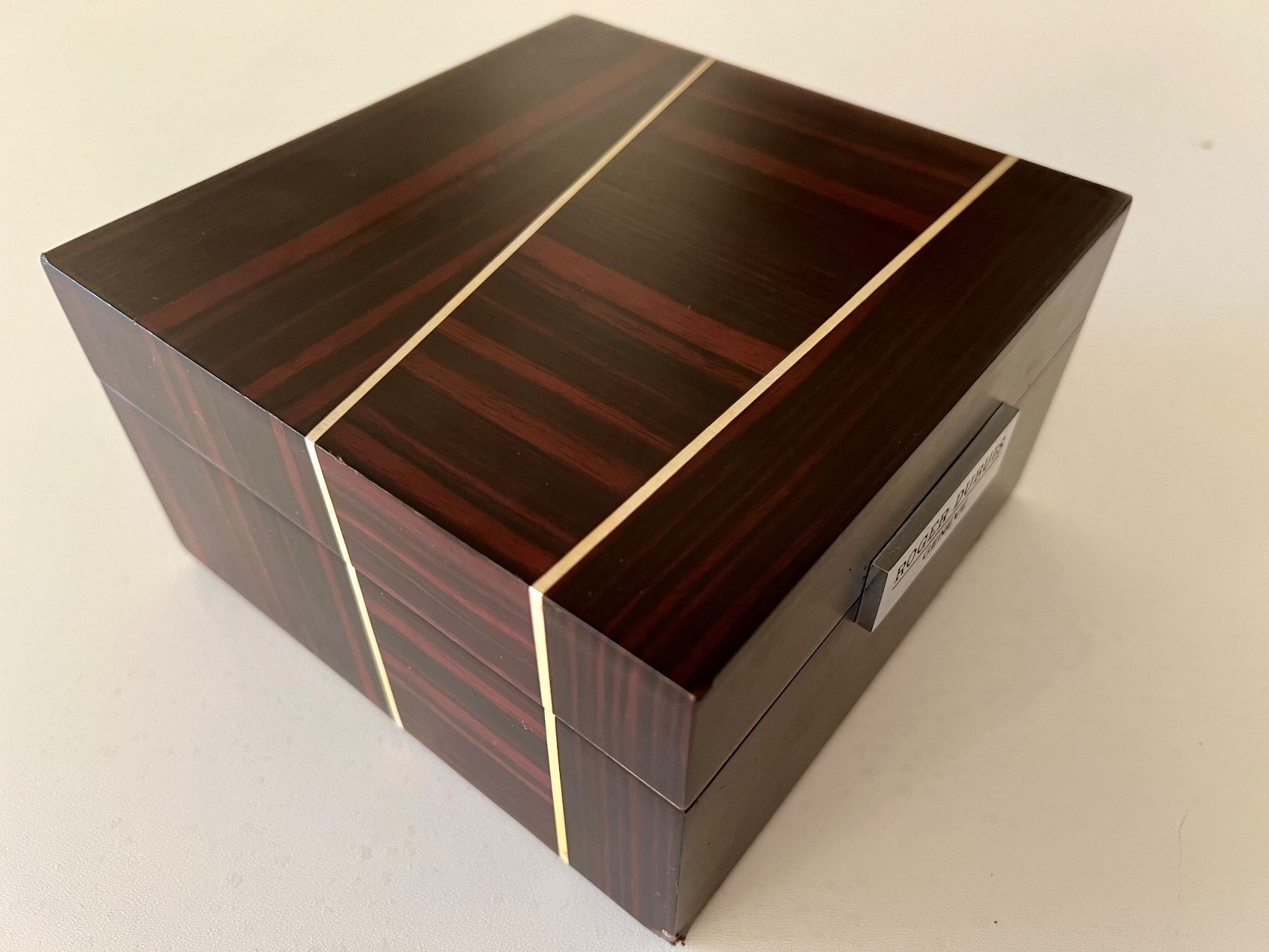 Roger Dubuis Orologi: ROGER DUBUIS precious wood watch box with inserts – Usato da Mont-sur-Lausanne venduto da vmi_ym5l 6