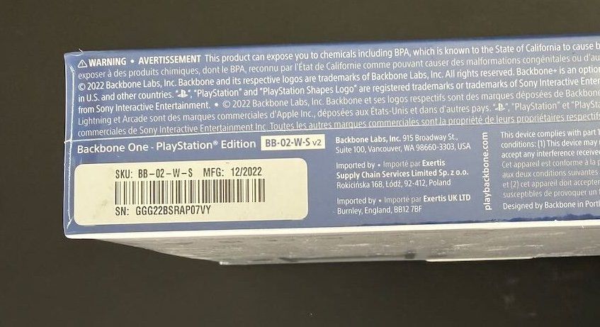 Controller: PlayStation BACKBONE Made for iPhone (Lightning) – Neu und originalverpackt aus Boniswil von Mefios 2