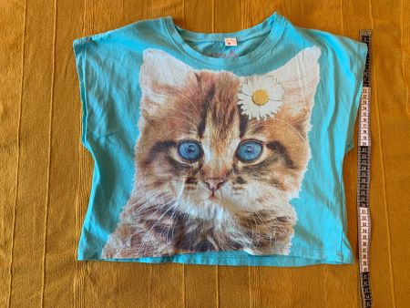 T-Shirt, Katze, 140-146