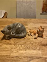 2 Porzellan Katzen von Goebel