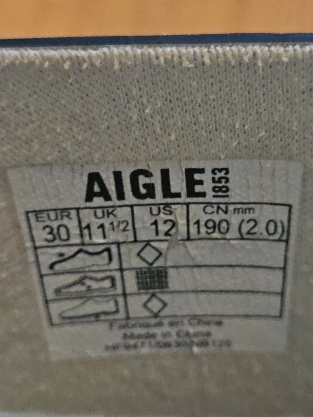 Chaussures hommes: Regenstiefel Aigle Gr.30 – D'occasion à Binningen par lar_9qmr 3