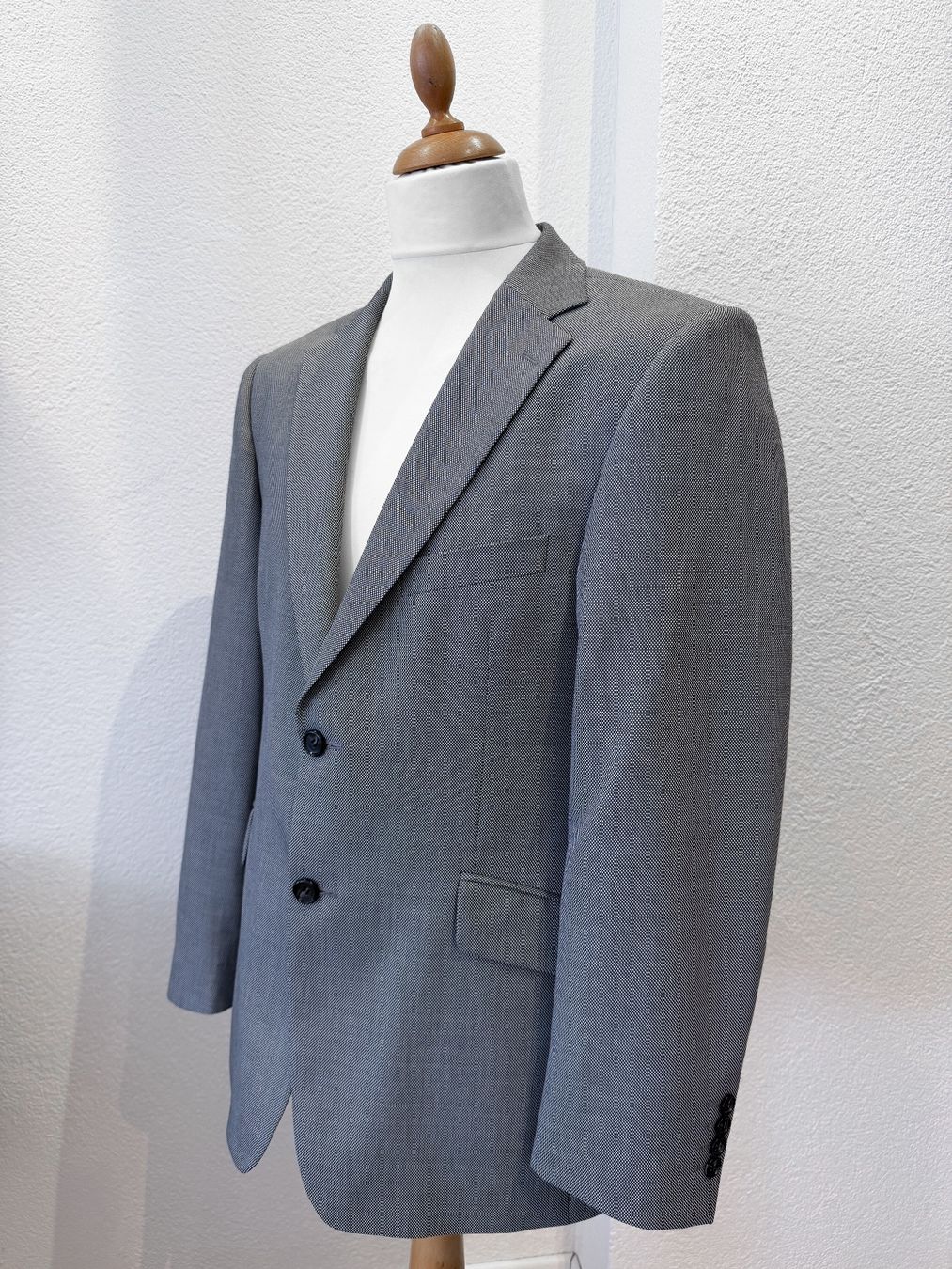 Strellson Giacche: Strellson Premium Line Sakko Gr. 50 Grau Baumwolle – Usato da Dietikon venduto da Angy94 3