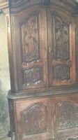Armoire presbytère église RARE Pfarrmöbel Kirche Schrank