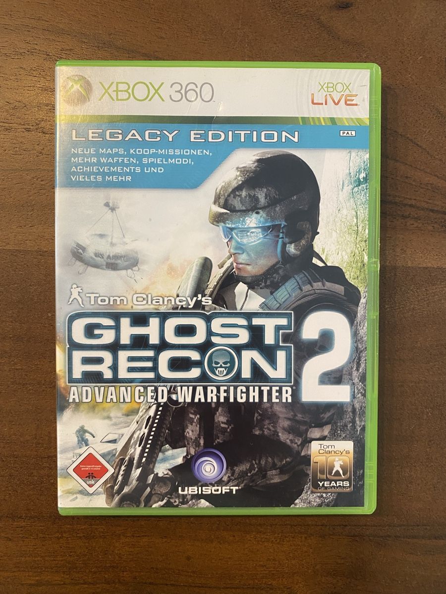 Microsoft Giochi: Ghost Recon Advanced Warfighter 2 Legacy Edition Xbox 360 – Usato da Thunstetten venduto da Virus_33
