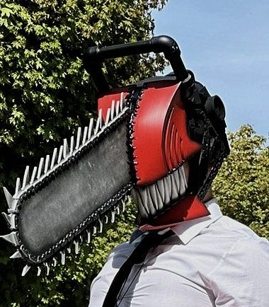 Kostüme: Handcrafted Cosplay Helmet/Prop - Chainsaw Man  – Gebraucht aus Stein AG von Kaan_bzk