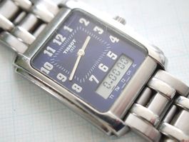 TISSOT RKK-JA-10200 DIGITAL & ANALOG  27 x 46mm-funktioniert