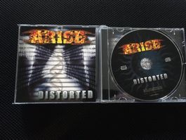 ARISE DISTORTED CD Swiss Thrash Power Metal Heavy Privatpres