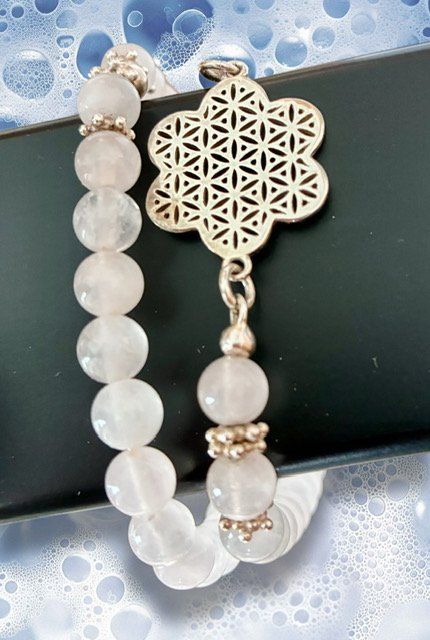 Armbänder & -reifen: Rosenquarz Armbänder – Gebraucht aus Surava von Kopfsache 1