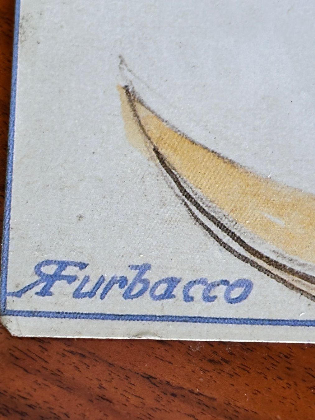Insegne: Caffarel - Torino , alte Blechwerbung – Usato da Seuzach venduto da Jage 1