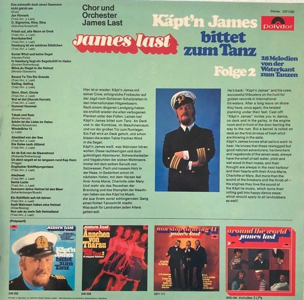 Dischi in vinile: 6x LPs James Last – Usato da Grüningen venduto da azulgrisvinyl 6