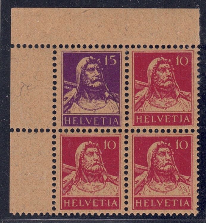 Tutti i francobolli: Timbres "Se tenant" z 3A neuf ** – Usato da La Tour-de-Peilz venduto da amjust