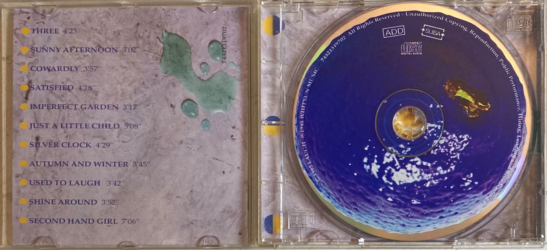 CDs: LAUGH - BLUE YELLOW – Gebraucht aus Poliez-Pittet von Newtown-Records 2
