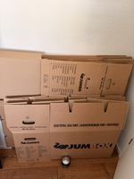 Jumbo Zügelboxen Umzugskartons gebraucht 550x315x410