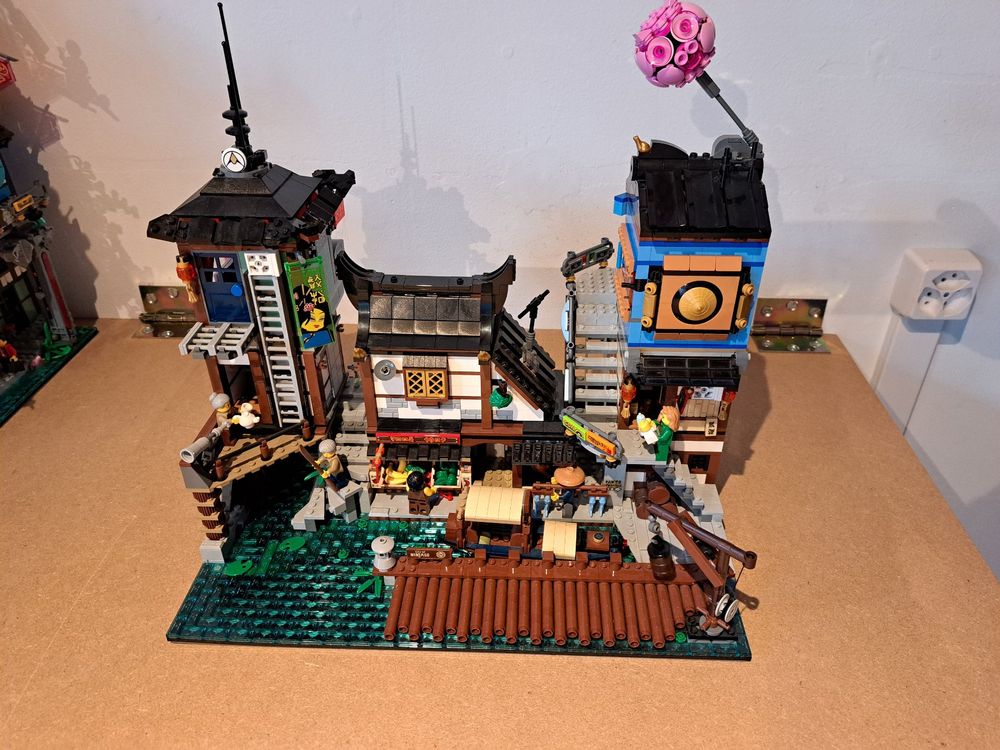 ninjago city und hafen