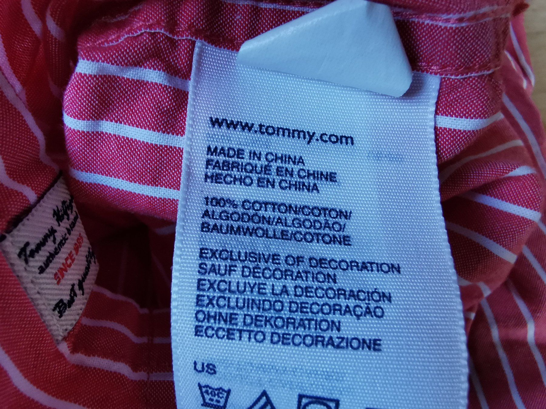 Tommy Hilfiger Camicie, Top & T-shirt: Hemd Tommy Hilfiger Gr. 80 – Usato da Stäfa venduto da flamingo_17 4