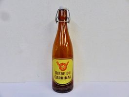 Bierflasche BIERE DU CARDINAL GLASHÜTTE SIEGWART