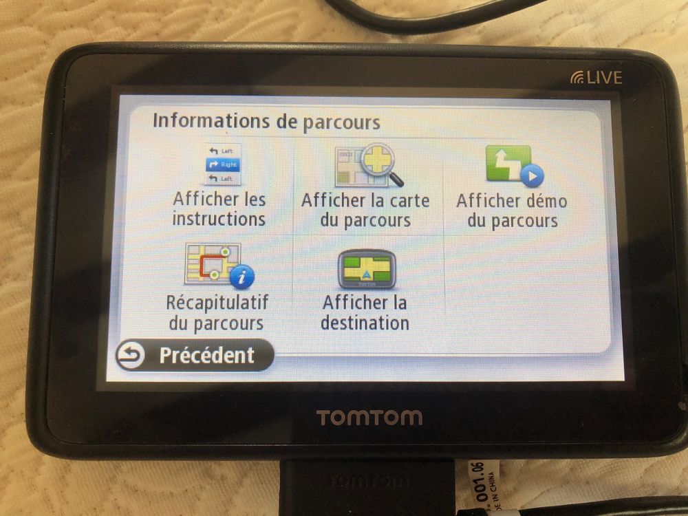 Jectse Caricabatteria Da Auto, Per Tomtom XL One GPS Navigatore - Foto 6