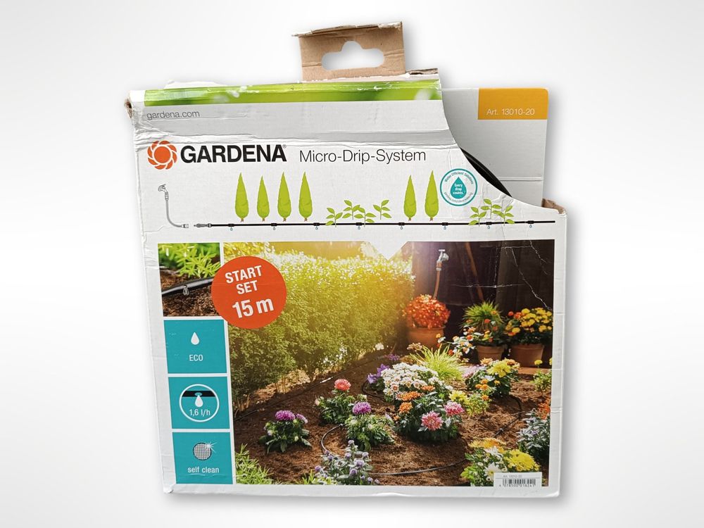GARDENA Micro-Drip-System Start Set Gemüse-/Pflanzreihe 15 m | Kaufen ...