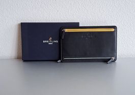 NEW > Travel Pouch in real leather for Passport and Flight