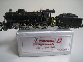 Lemaco C 5/6 2965, oder 2978 SBB-Dampflok, Spur N