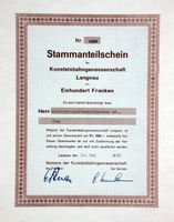 Kunsteisbahngenossenschaft Langnau - 1959