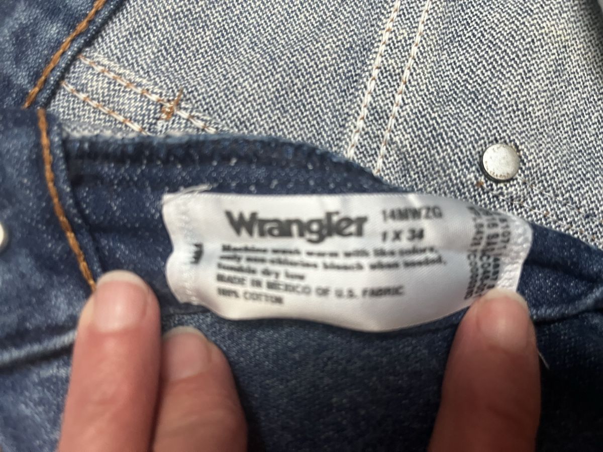 Wrangler Jeans: Jeans Wrangler 100% Bw – Gebraucht aus Oltingen von ugr_wn5x 3
