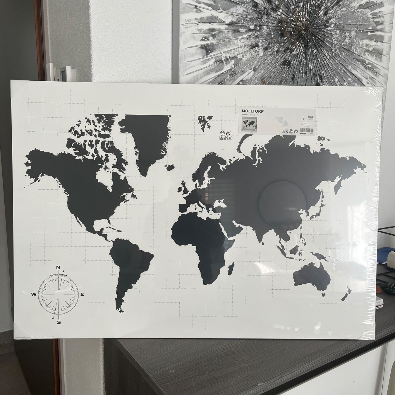 Ikea Lavagne: Tableau carte du monde NEUF IKEA – Usato da Clarens venduto da mus_tl8b