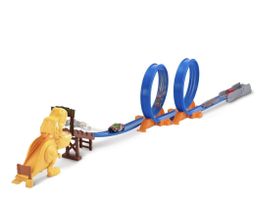 Zuru Metal Machines Dino Attack Bahn mit Autos neuwertig